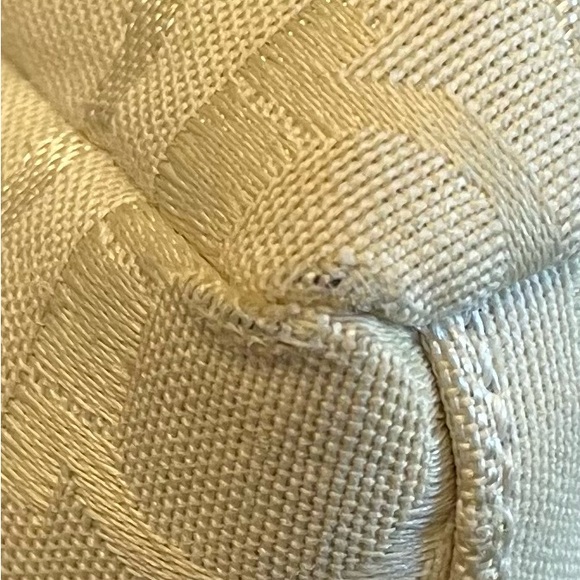 Ferragamo Authentic Vintage Cream Shoulder Bag with Silver Accents/Gold Hardware - Picture 14 of 16